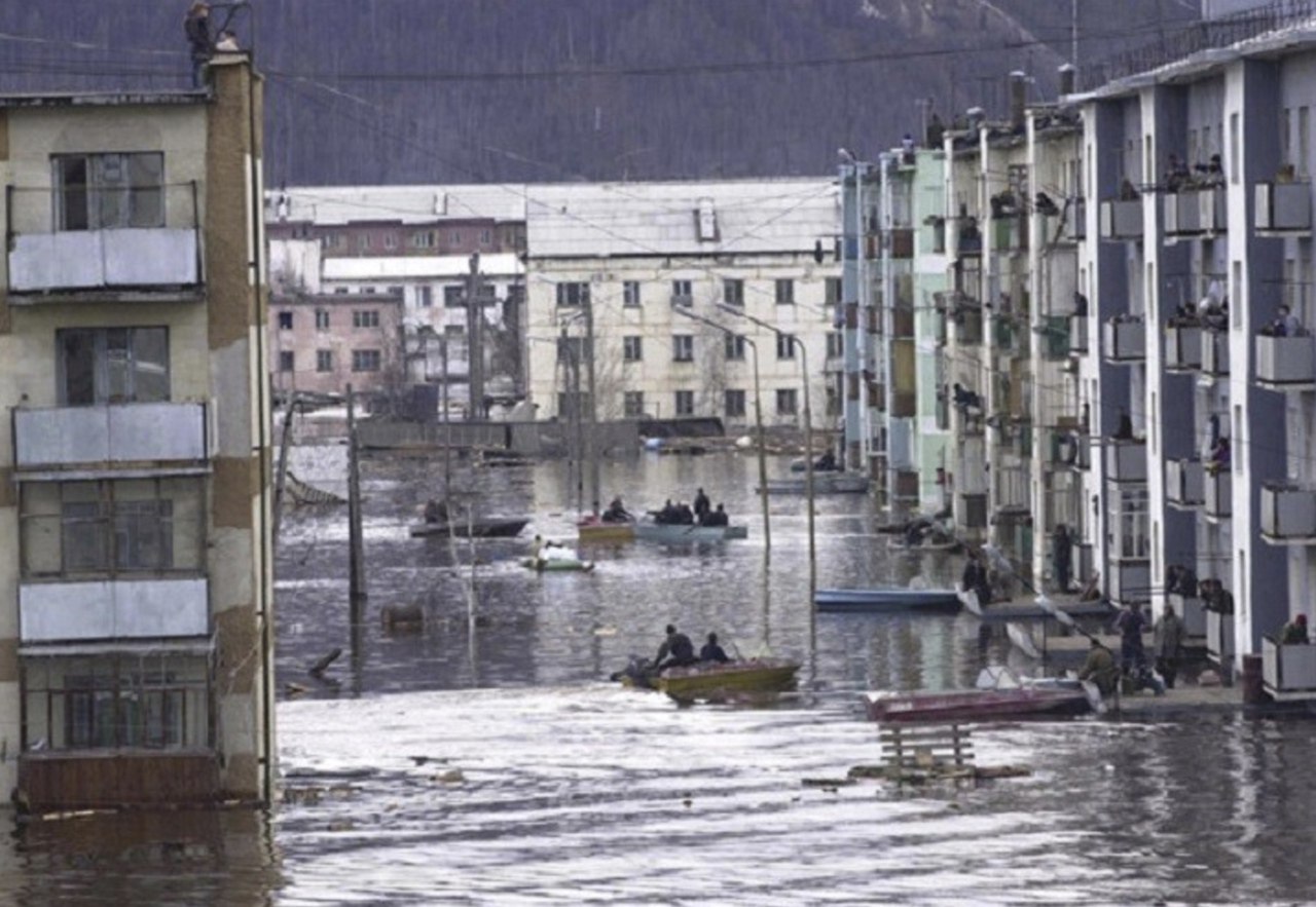 Ленск наводнение 2001