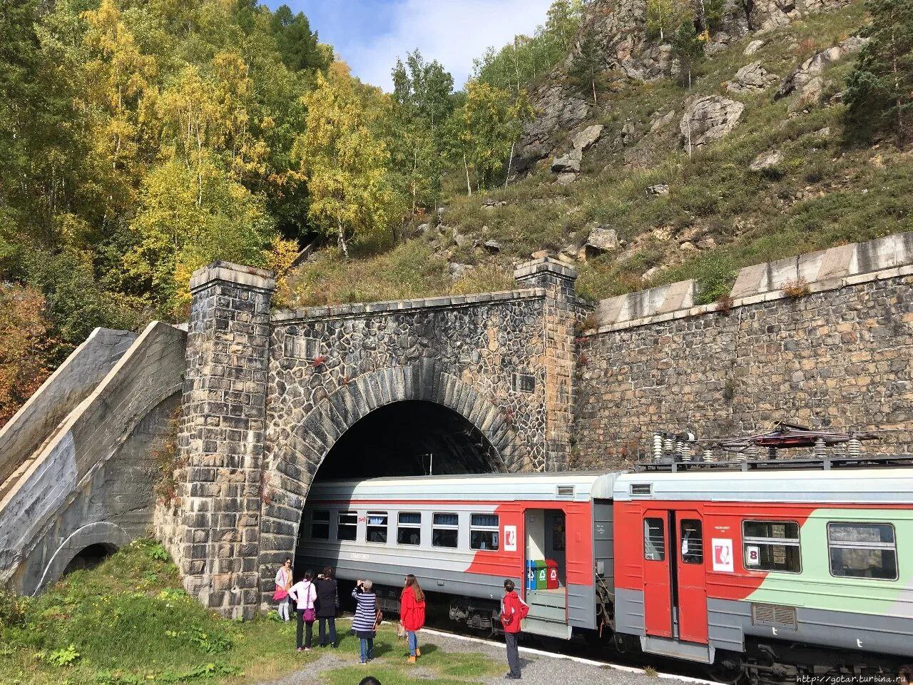 Байкал Кругобайкальская железная дорога