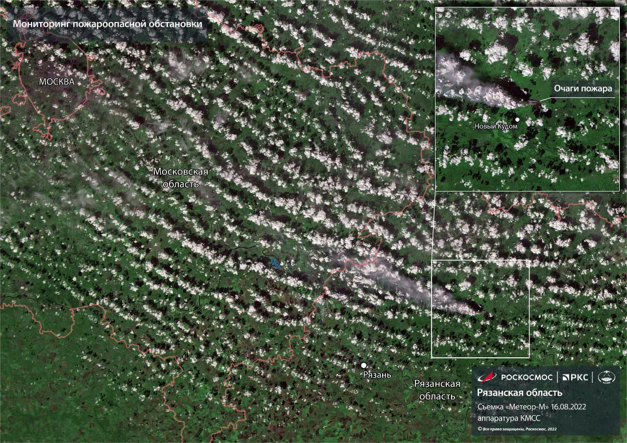 фото спутник территории