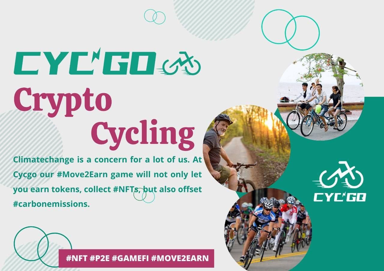 Делай мув. Move 2 earn. Cycgo.