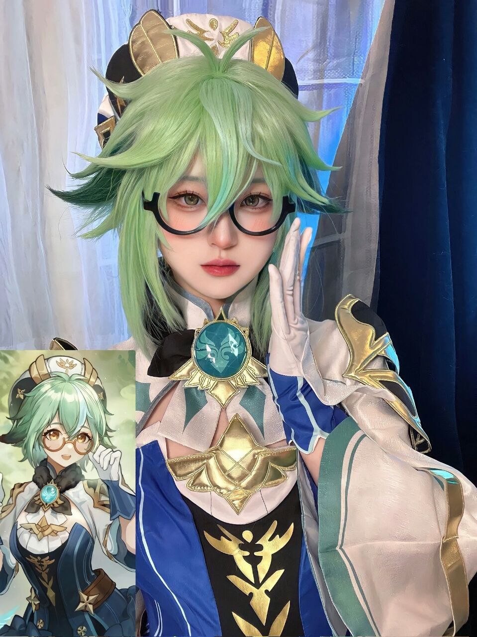 Post 6092578: cosplay genshin_impact riie_nana sucrose
