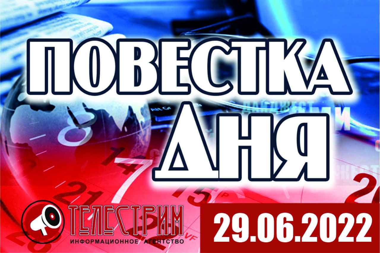 ПОВЕСТКА ДНЯ 29