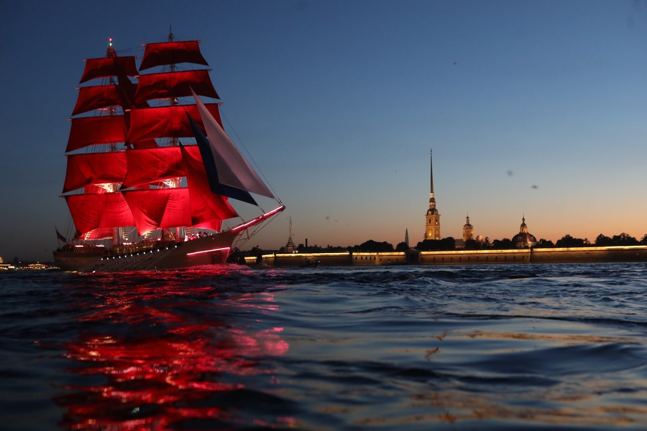 Алые паруса 2022 в Санкт-Петербурге