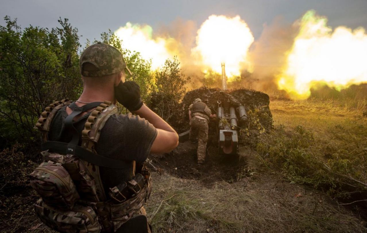 Фотографии боев на украине