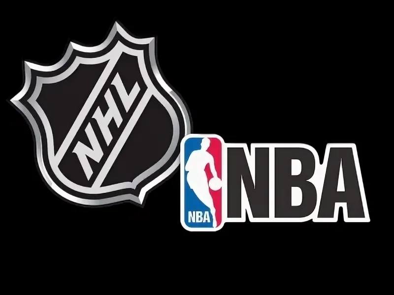 Nba nhl. НБА И НХЛ. НБА логотип. Футбол НХЛ НБА. НБА НХЛ картинки.