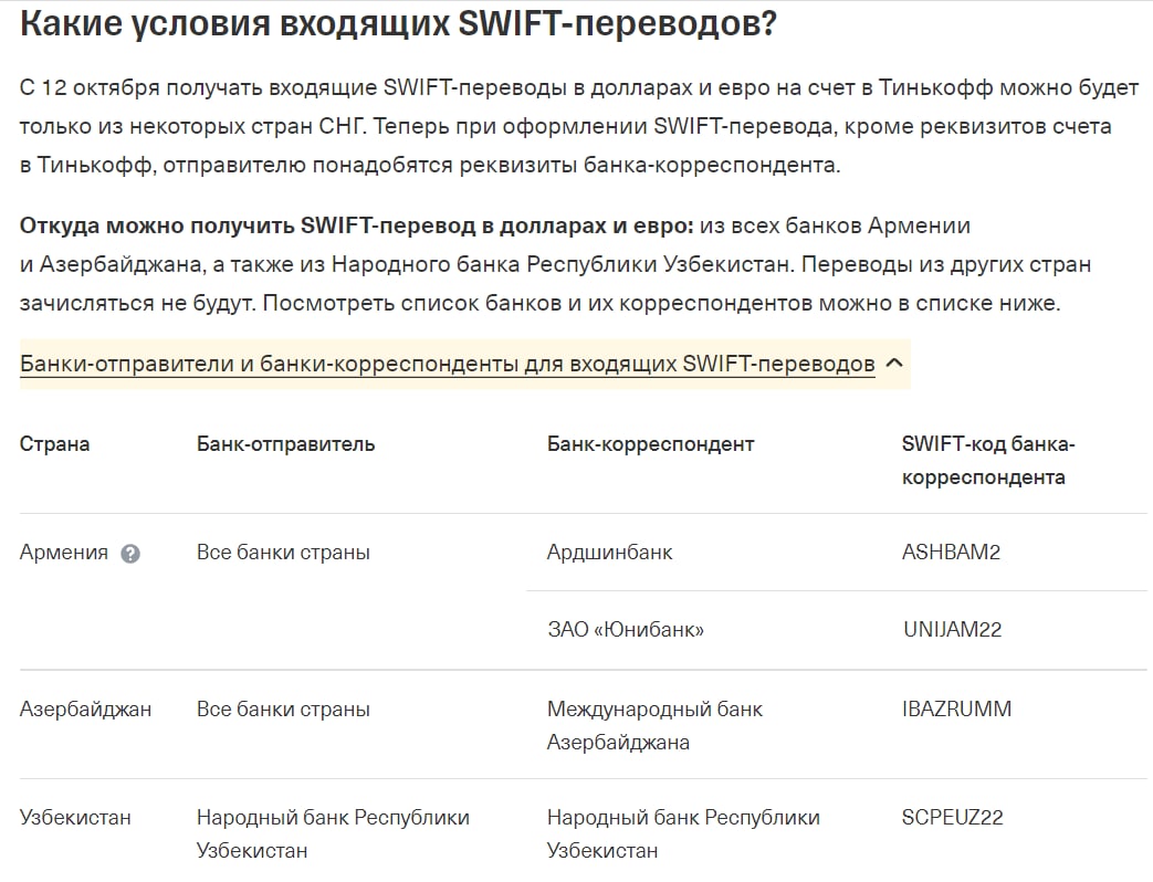 Курсы переводов swift