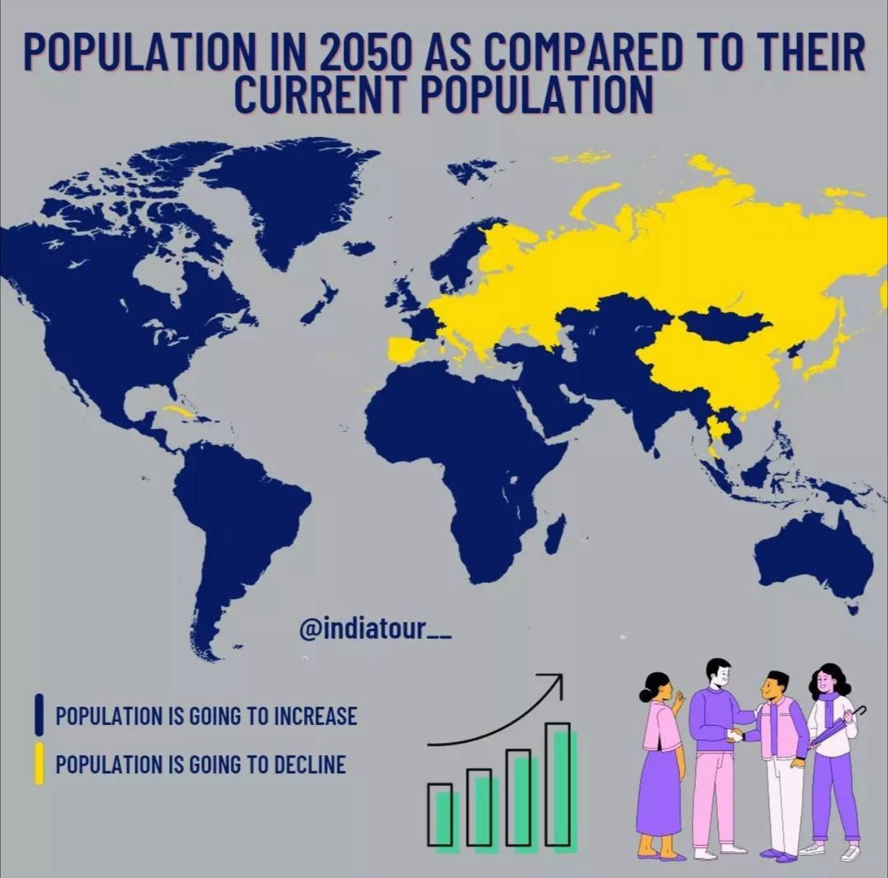 Карта 2050 года