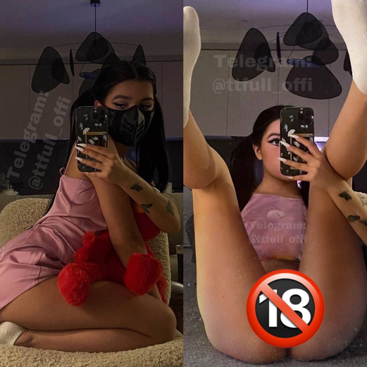 Свежий слив популярной блогерши. 
