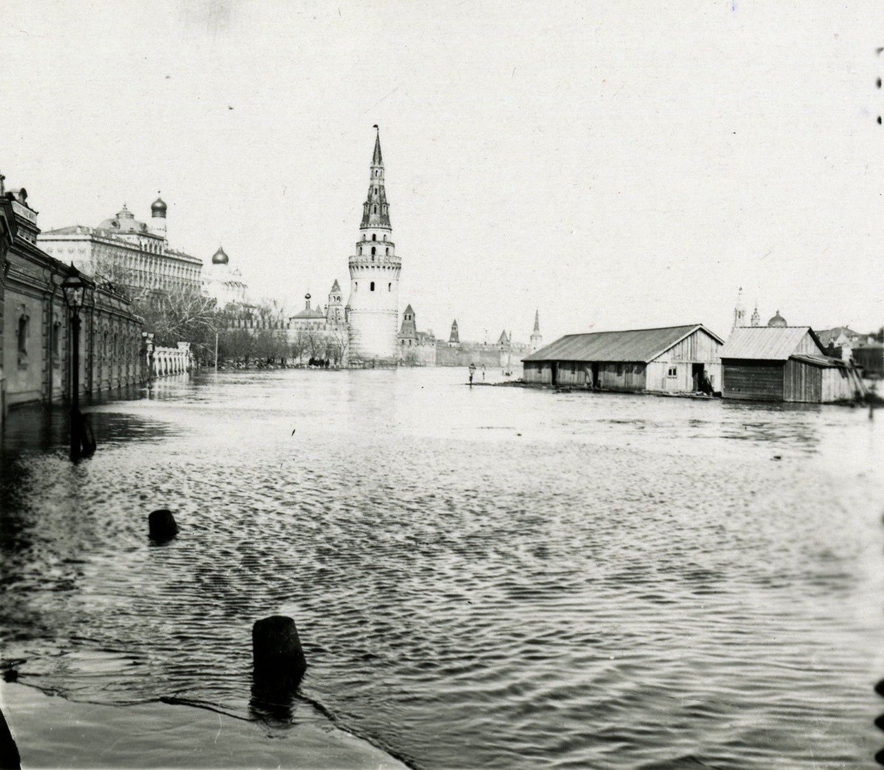 Москва в снегу 1908